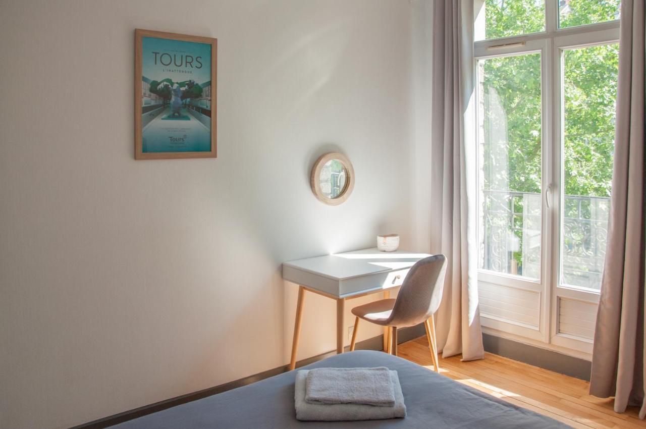 Bel Appartement Tours Centre 2 Chambres, 6 Pers "Pied-A-Tours" Екстер'єр фото